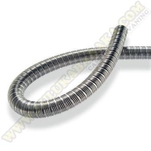 Tubo escape flexible inox. 24mm.